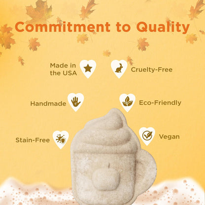Pumpkin Spice Latte Bath Bomb - Two Sisters Spa