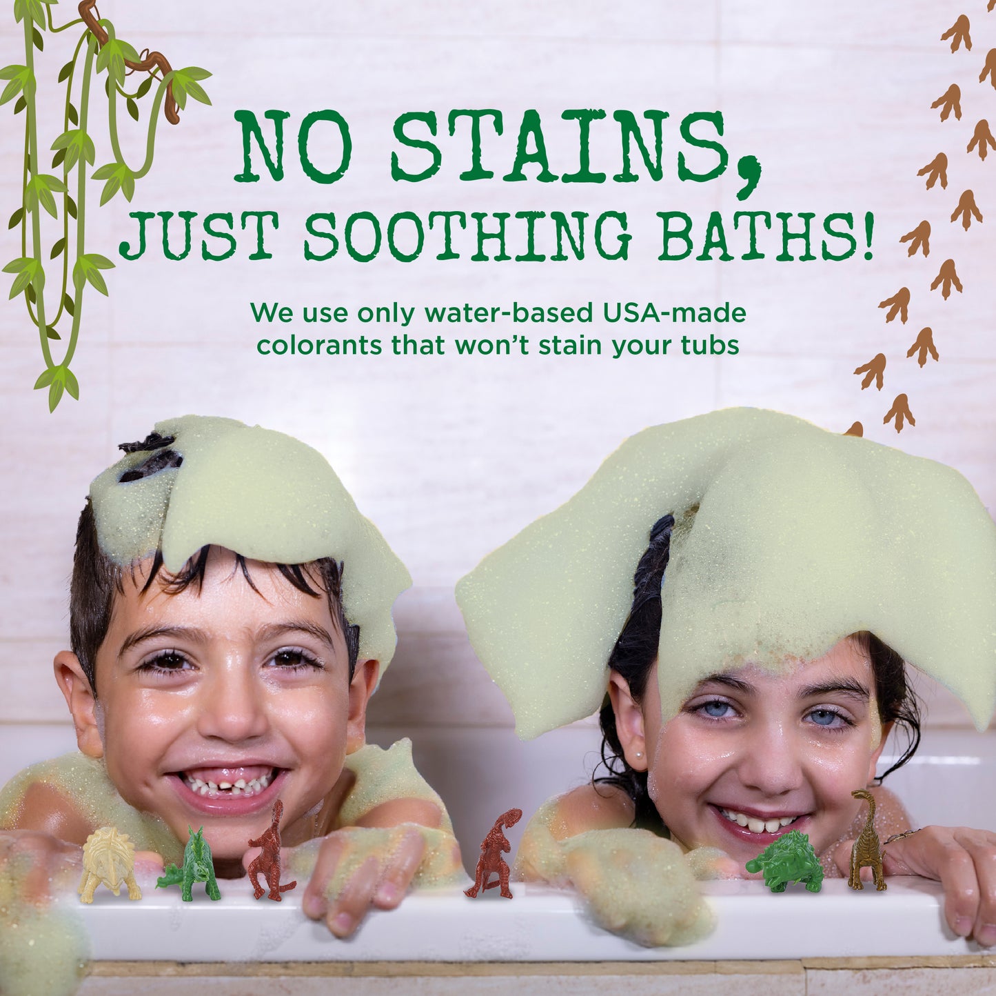 Dinosaur Surprise Bath Bombs (6 Pack) - Two Sisters Spa