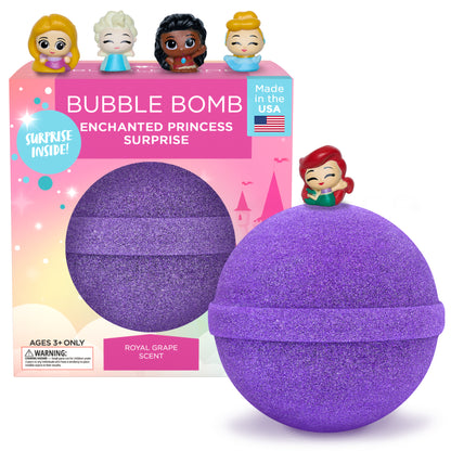 Enchanted Bath Bomb for Girls with Surprise Toys Inside (1 Pack)