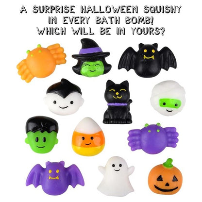 6 Spooky Surprise Halloween Bubble Bath Bombs Set