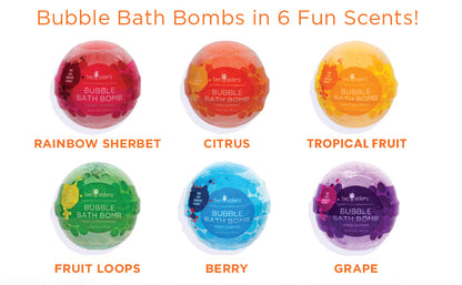 6 Squishy Toy Surprise Bubble Bath Bombs Set